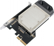 kryoM.2 PCIe 3.0/4.0 x4 Adapter für M.2 NGFF PCIe SSD, M-Key mit vernickeltem Wasserkühler