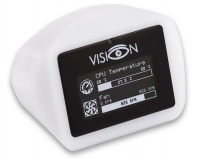 VISION Glow Tischgerät mit IR-Empfänger und Umgebungstemperaturmessung