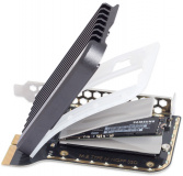 kryoM.2 evo PCIe 3.0/4.0 x4 adapter for M.2 NGFF PCIe SSD, M-Key with passive heatsink