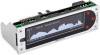 aquaero 6 XT silver/red USB Fan-Controller, Grafik-LCD, Touch-Bedienung, IR-Fernbedienung