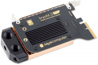 kryoM.2 evo PCIe 5.0/4.0/3.0 x4 Adapter für M.2 NGFF PCIe SSD, M-Key mit Wasserkühler