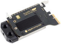 kryoM.2 evo PCIe 5.0/4.0/3.0 x4 adapter for M.2 NGFF PCIe SSD, M-Key with nickel plated water block