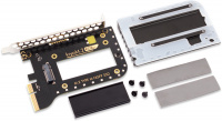 kryoM.2 RGBpx PCIe 5.0/4.0/3.0 x4 Adapter für M.2 PCIe SSD, M-Key mit Passivkühler