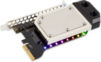 kryoM.2 RGBpx PCIe 5.0/4.0/3.0 x4 Adapter für M.2 PCIe SSD, M-Key mit vernickeltem Wasserkühler