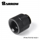 Barrow Anti-Twist Verlängerung, drehbar, Innen-/Außengewinde G1/4, schwarz