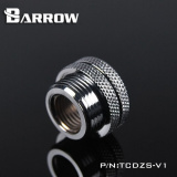 Barrow pass-through fitting G1/4, black