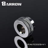 Barrow pass-through fitting G1/4, black