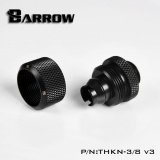 Barrow Schlauchverschraubung 16/10 mm G1/4, schwarz
