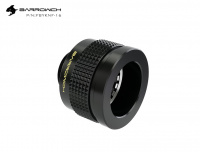 Barrowch Wolverine 16 mm Hardtube-Verschraubung G1/4, schwarz