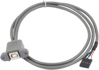 USB-Kabel B-Buchse auf 4pol.-Steckverbinder, Länge 100 cm