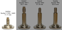 Rändelschraube für cuplex kryos NEXT Sockel 1200/1151/AM3