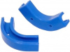 Winkelclip 90° für plug&cool-Schläuche, blau
