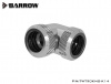 Barrow 90° Multi-Link Winkelverbinder für 14 mm Hardtubes, silber