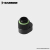 Barrow 360° drehbarer Adapter mit Versatz-Funktion, G1/4, schwarz