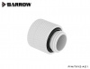 Barrow Anti-Twist Verlängerung, drehbar, Innen-/Außengewinde G1/4, weiß
