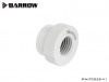 Barrow pass-through fitting G1/4, white