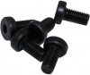 Screw M3 x 6 mm, low head socket cap, hexagon socket, black