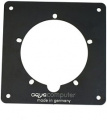 Mounting plate for aquatube aluminum black