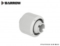 Barrow compression fitting 16/10 mm G1/4, white