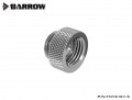 Barrow extension 7.5 mm, internal/external thread G1/4, silver