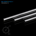 Barrowch chrome-plated copper hard tube 14/12 mm, length 490 mm