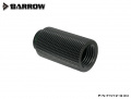 Barrow extension 30 mm, internal/external thread G1/4, black